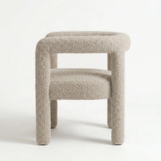 Liara Premium Beige Bouclé Manicure Chair