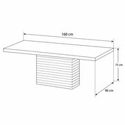 Linesora Wooden 6-Seater Dining Table