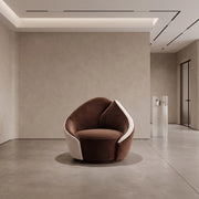 Linoria Brown & Cream Manicure Chair