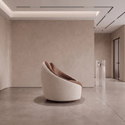 Linoria Brown & Cream Manicure Chair
