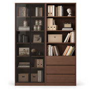 Lofkaro 3 Drawer Storage Display Cabinet
