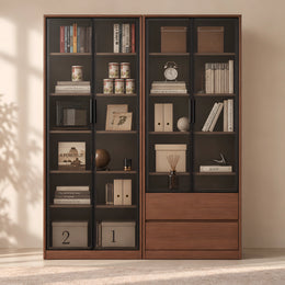Lofkaro 2 Drawer Display Storage Cabinet