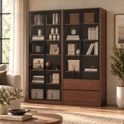 Lofkaro 2 Drawer Display Storage Cabinet