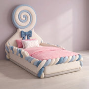 Lolie Candy Dusty Blue Kids Toddler Bed
