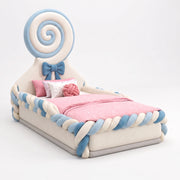 Lolie Candy Dusty Blue Kids Toddler Bed
