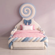 Lolie Candy Dusty Blue Kids Toddler Bed