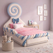 Lolie Candy Dusty Blue Kids Toddler Bed