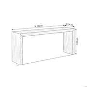 Lucary Wooden Console Table