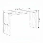 Lucavory Wooden Console Table