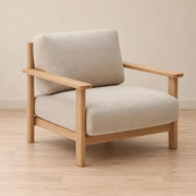 Lukiyano Beige Accent Chair