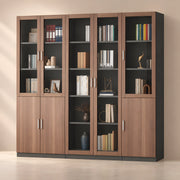 Luzymora Wooden Storage Display Cabinet