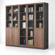 Luzymora Wooden Storage Display Cabinet