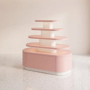 Lykani Pink Salon Product Display Stand
