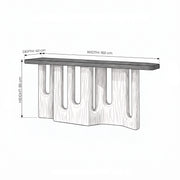 Mallisora Wooden Console Table