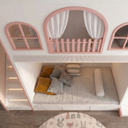 Malnirova Kids Bunk Bed with Slide