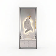 Mahadev Premium Corian Marble Pooja Mandir