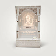 Mahaveer Premium Corian Marble Jain Pooja Mandir