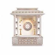 Saanvi Premium Corian Marble Pooja Mandir