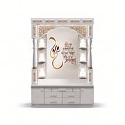 Shubham Premium Corian Marble Pooja Mandir with Om Design