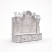 Veda Premium Corian Marble Ganesha Pooja Mandir