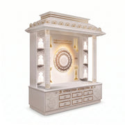 Saanvi Premium Corian Marble Pooja Mandir