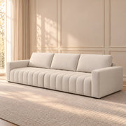 Meawoo Beige 3-Seater Sofa