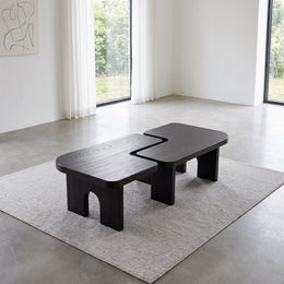 Mergino Modern Wooden Coffee Table