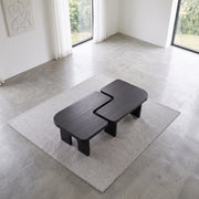 Mergino Modern Wooden Coffee Table