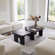 Mergino Modern Wooden Coffee Table
