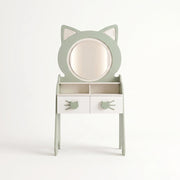 Mickow Cat Kids Dresser with Mirror