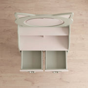 Mickow Cat Kids Dresser with Mirror