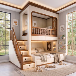 Milkanio Kids Bunk Bed
