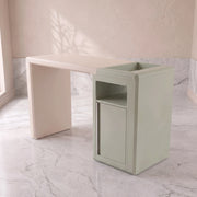 Milnaro Premium Manicure Table with Storage Cabinet