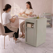 Milnaro Premium Manicure Table with Storage Cabinet