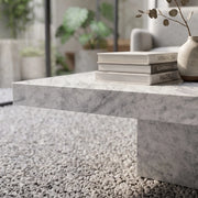 Monolith Grey Marble Coffee Table