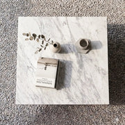 Monolith Grey Marble Coffee Table