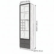 Mubzola Wine Storage Cabinet