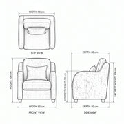Nailars Blue Pedicure Chair