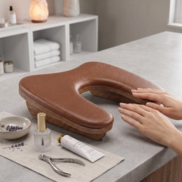 Naily Premium Rich Brown Manicure Hand Rest