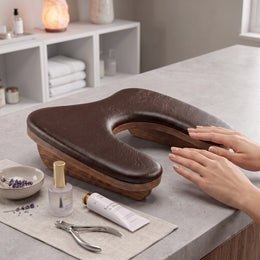 Naily Premium Chocolate Brown Manicure Hand Rest
