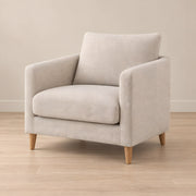 Naroosina Beige Upholstered Accent Chair