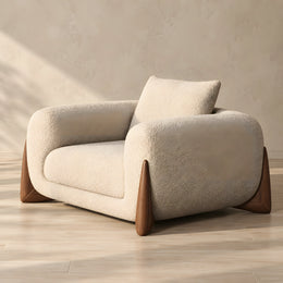 Natosino Beige Accent Chair