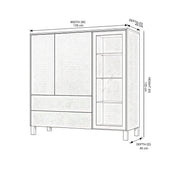 Neromily Crockery Storage Cabinet