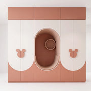 Nilona Kids Wardrobe with Play Nook