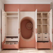 Nilona Kids Wardrobe with Play Nook