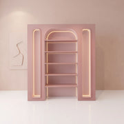 Nirovera Pink LED Salon Product Display Stand