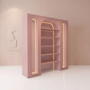Nirovera Pink LED Salon Product Display Stand