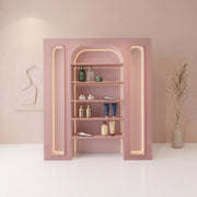 Nirovera Pink LED Salon Product Display Stand