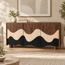 Oresivora Wooden Console Cabinet