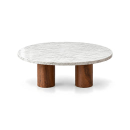 Orramina White Marble Coffee Table